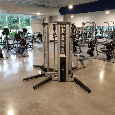 Overview of gym equipment